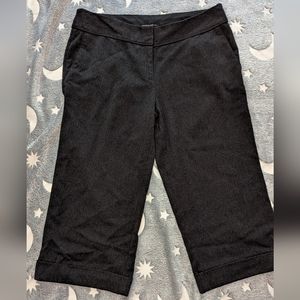 Kenneth Cole New York Black Dress Slacks Short pants Women's Size 10